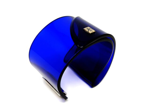 Armband Plexiglas dunkelblau royal blue
