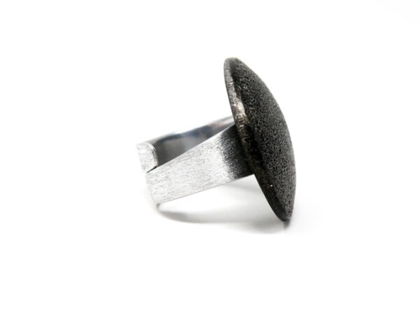 Ring Metall LAVA grau
