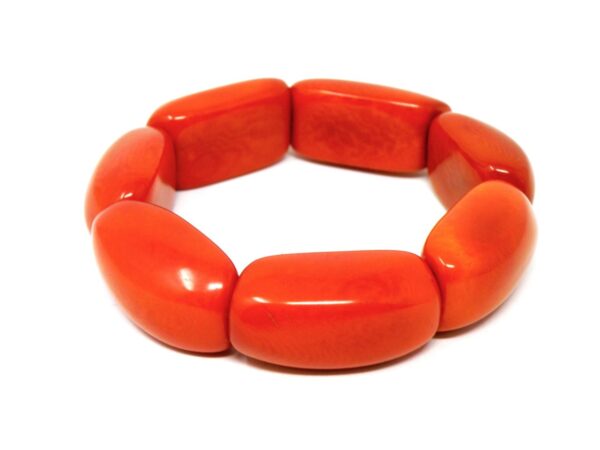 Armband Tagua orange