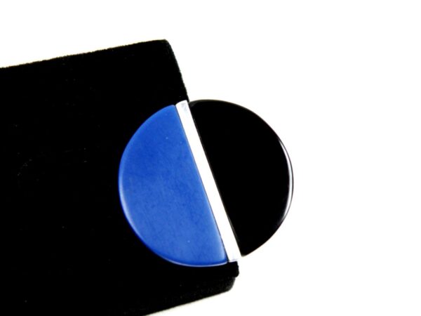 Ring-Harz-blau-schwarz